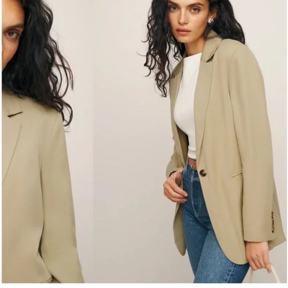 Reformation Classic Relaxed Blazer NWT - Picture 3 of 7